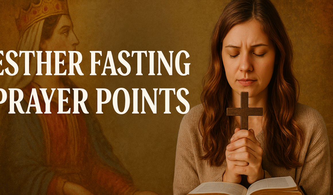 Esther Fasting Prayer Points With Scriptures 2025