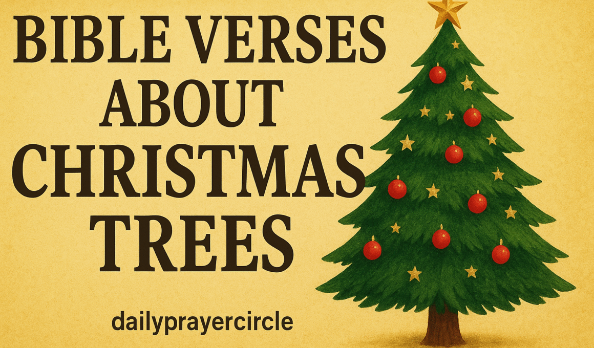 34+ Powerful Bible Verses About Christmas Trees with Prayers 2026
