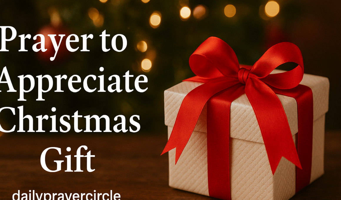 20+ Amazing Prayer to Appreciate Christmas Gift with Bible Verses 2025