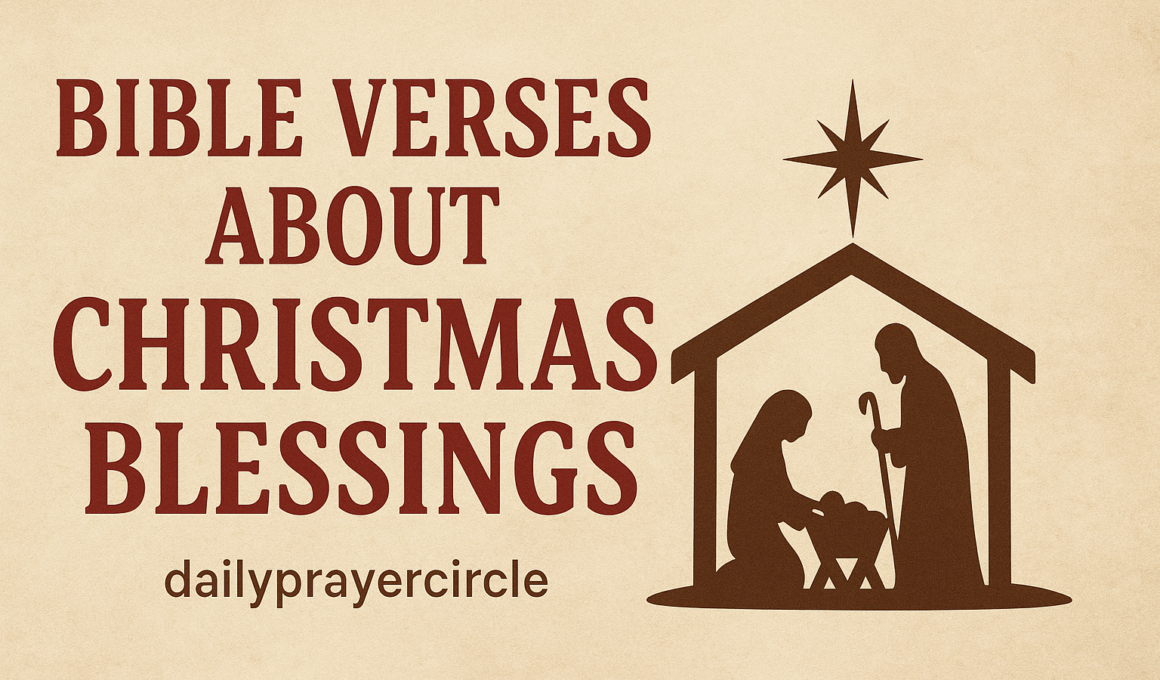30+ Amazing Bible Verses About Christmas Blessings with Prayers 2026
