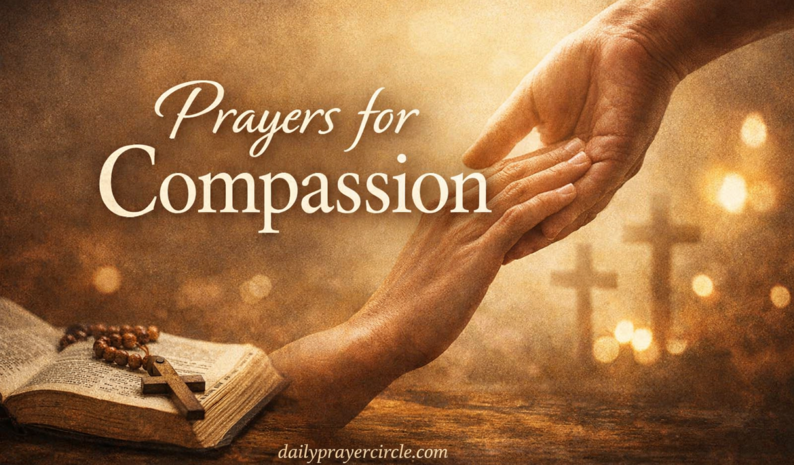 50+ Powerful Prayers for Compassion With Bible Verses 2026