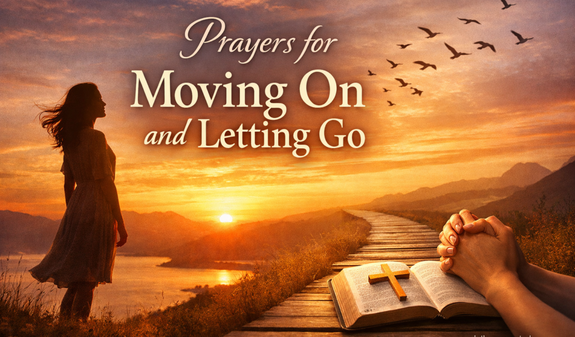 50+ Powerful Prayers for Moving On and Letting Go with Bible Verses 2026