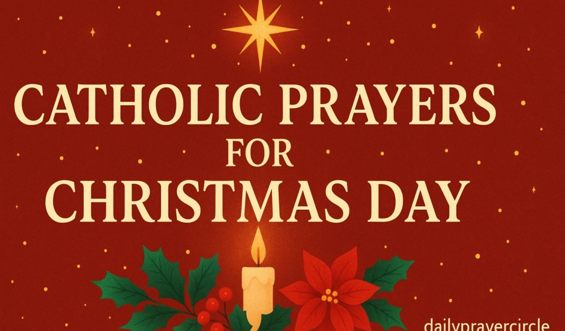 26+ Amazing Catholic Prayers for Christmas Day with Scriptures 2026