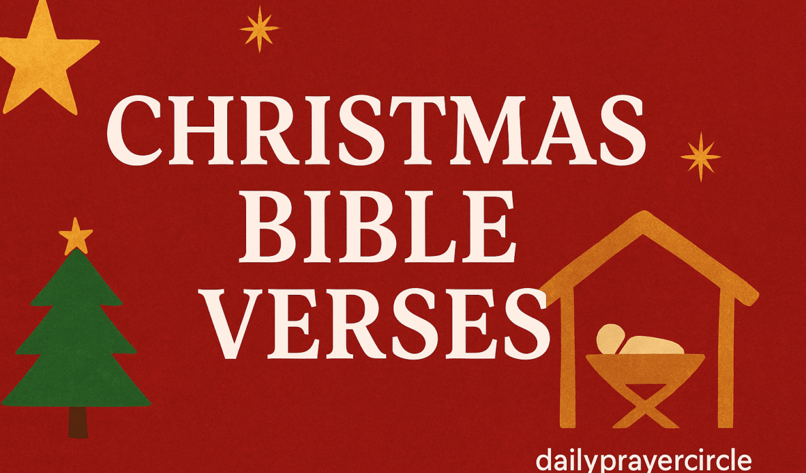 32+ Powerful Christmas Bible verses with Prayers 2026