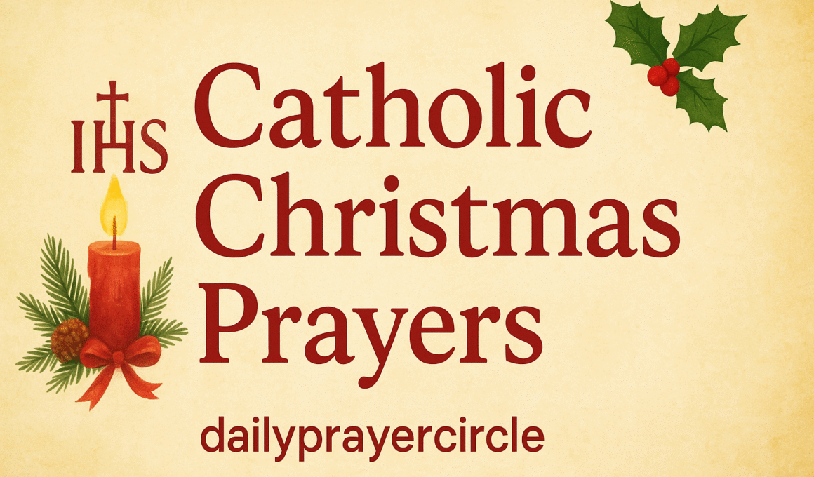 32+ Amazing Catholic Christmas Prayers with Bible Verses 2026