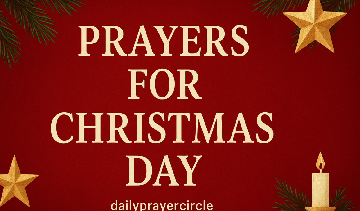 50+ Amazing Prayers for Christmas Day with Scriptures 2026