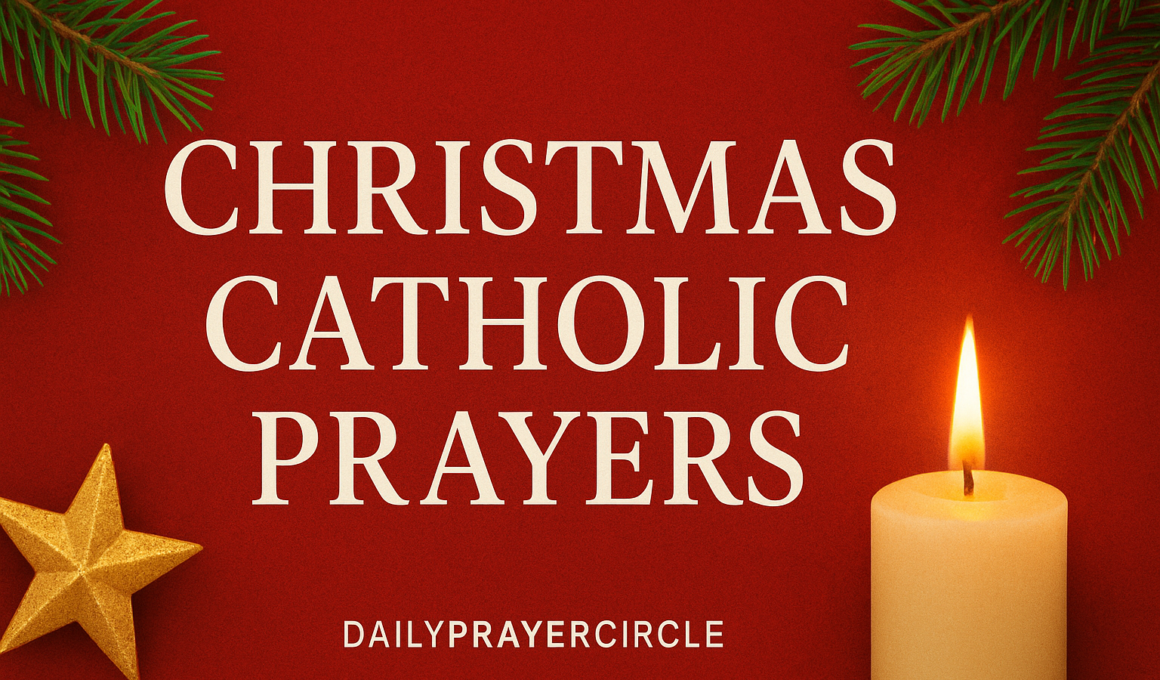 23+ Amazing Christmas catholic prayers with Scriptures 2026