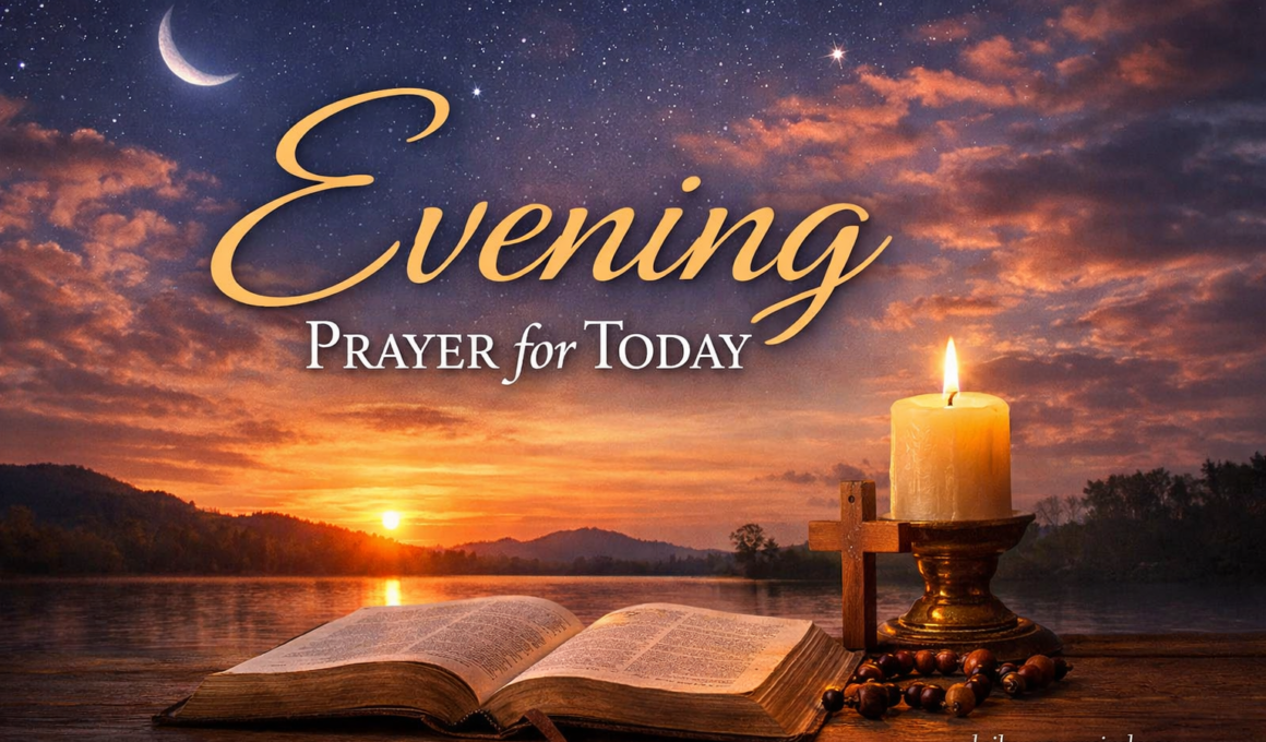 32+ Powerful Evening Prayer for Today with Bible Verses 2026
