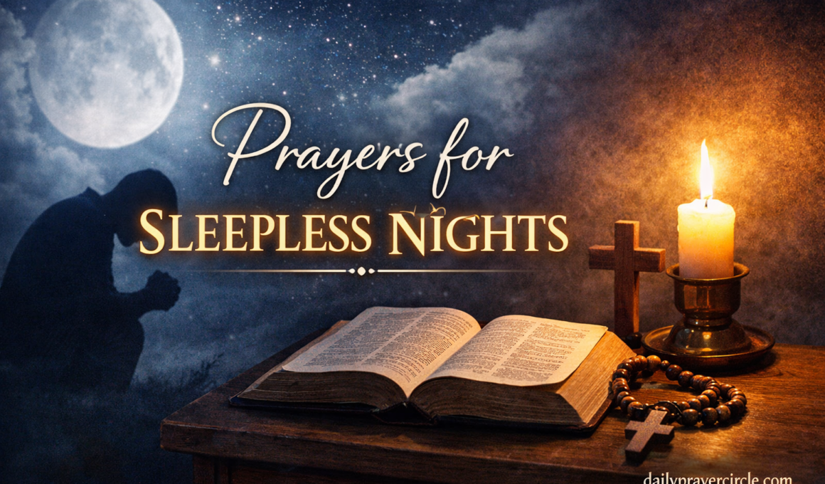 32+ Powerful Prayers for Sleepless Nights with Scriptures 2026