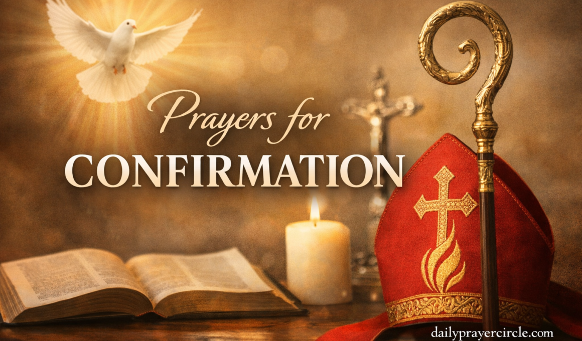 52+ Powerful Prayers for Confirmation with Bible Verses 2026