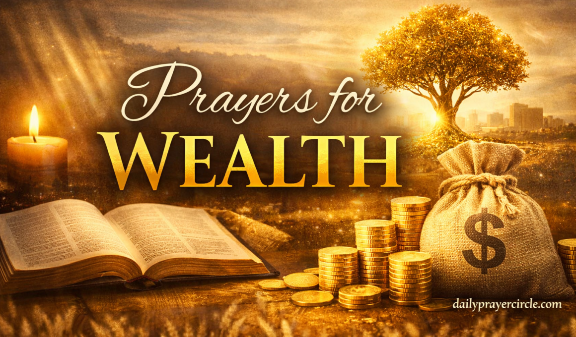 23+ Powerful Prayers for Wealth with Bible Verses 2026