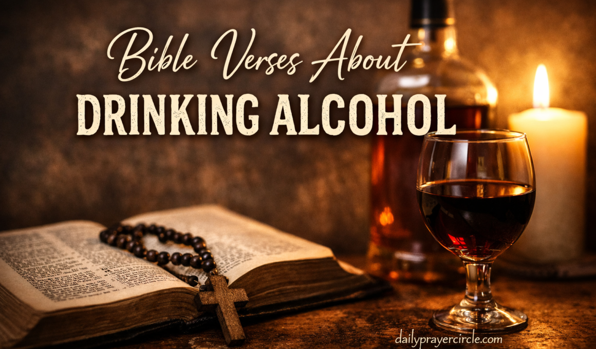 30+ Powerful Bible Verses about Drinking Alcohol with Prayers 2026