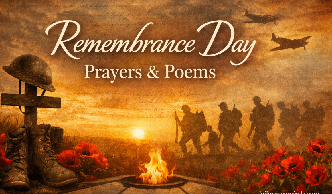 46+ Powerful Remembrance Day Prayers and Poems with Scriptures 2026