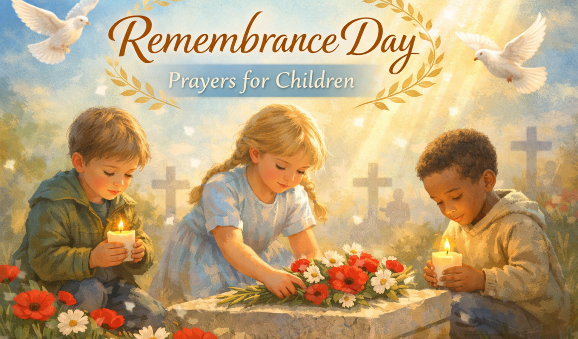 44+ Powerful Remembrance Day Prayers for Children with Scriptures 2026