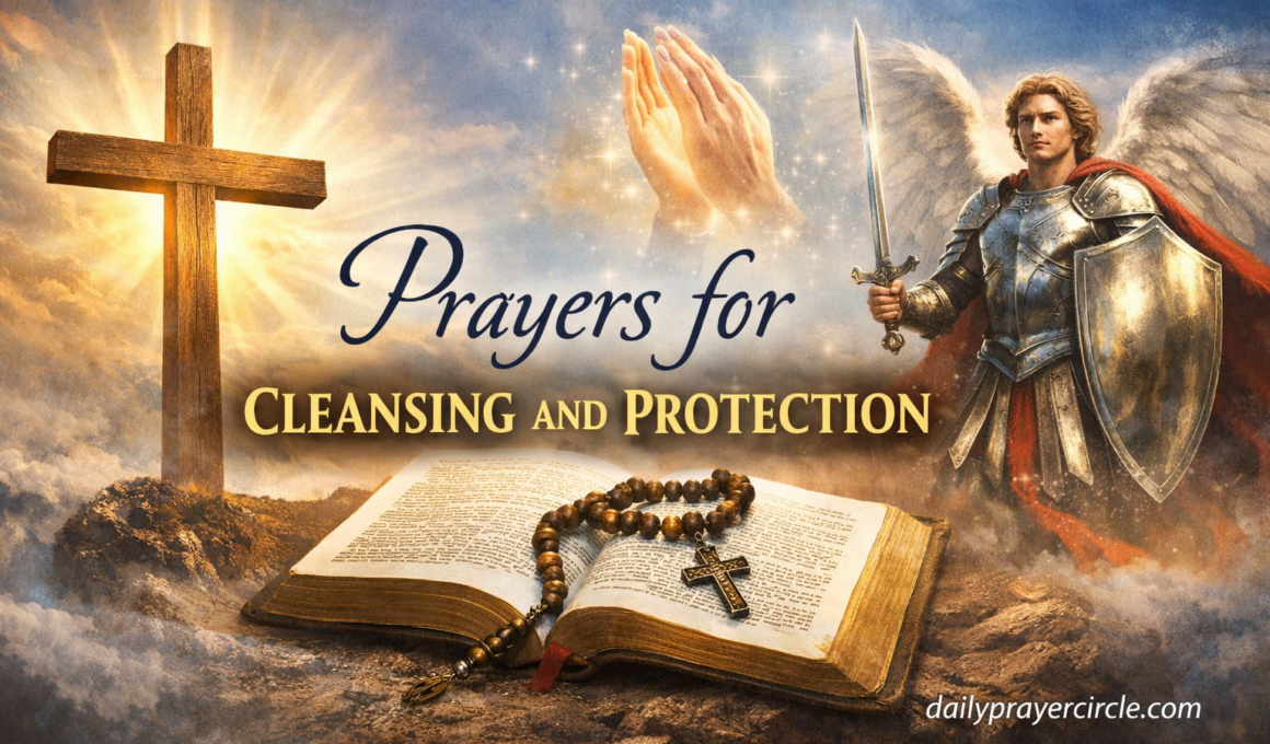 41+ Powerful Prayers for Cleansing and Protection with Bible Verses 2026