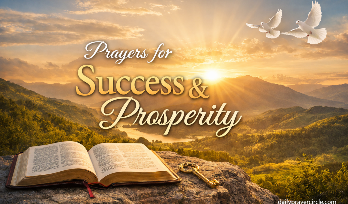 50+ Powerful Prayers for Success and Prosperity with Bible Verses 2026