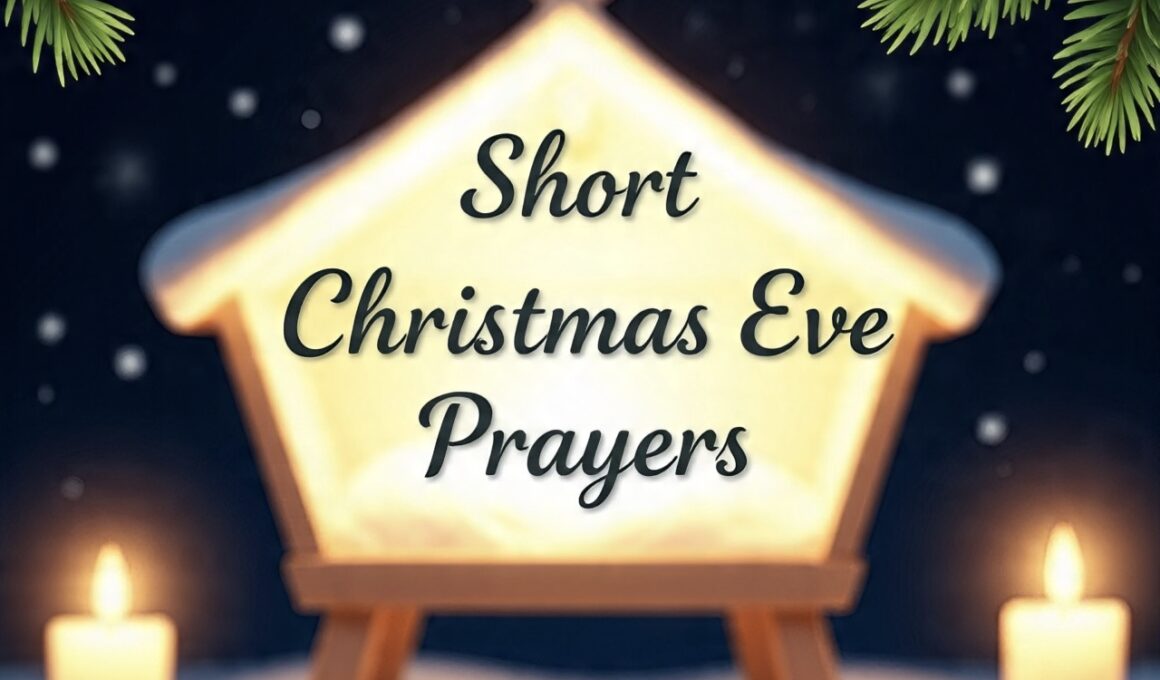 55+ Amazing Short Christmas Eve Prayers 2026