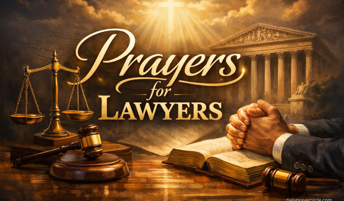 50+ Powerful Prayers for Lawyers with Bible Verses 2026