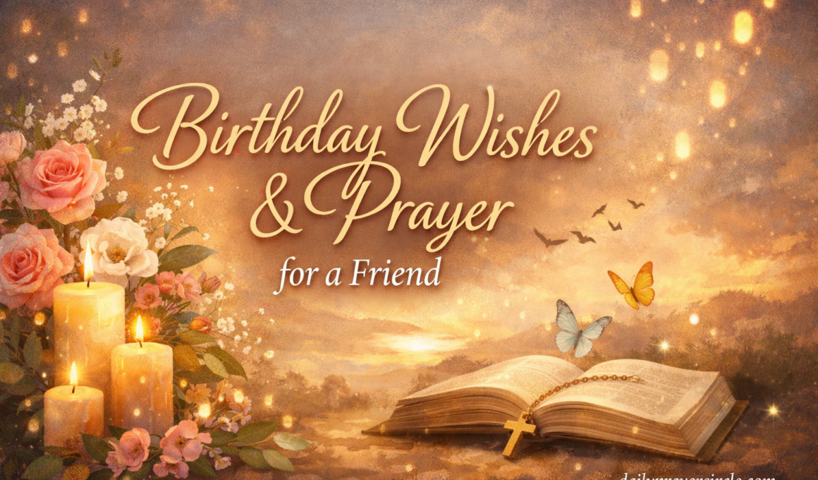 58+ Amazing Birthday Wishes and Prayer for a Friend with Bible Verses 2026