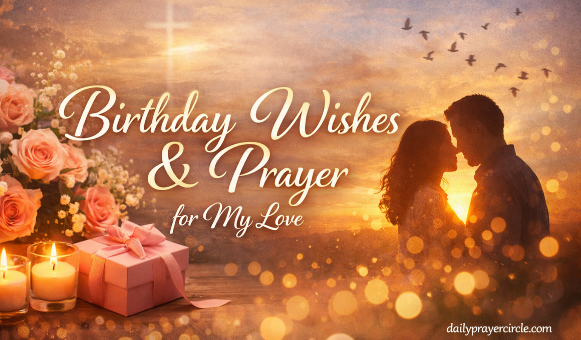 45+ Amazing Birthday Wishes and Prayer for My Love with Bible Verses 2026