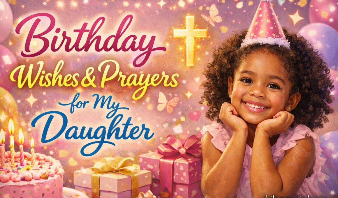 50+ Amazing Birthday Wishes and Prayers for My Daughter with Scriptures 2026