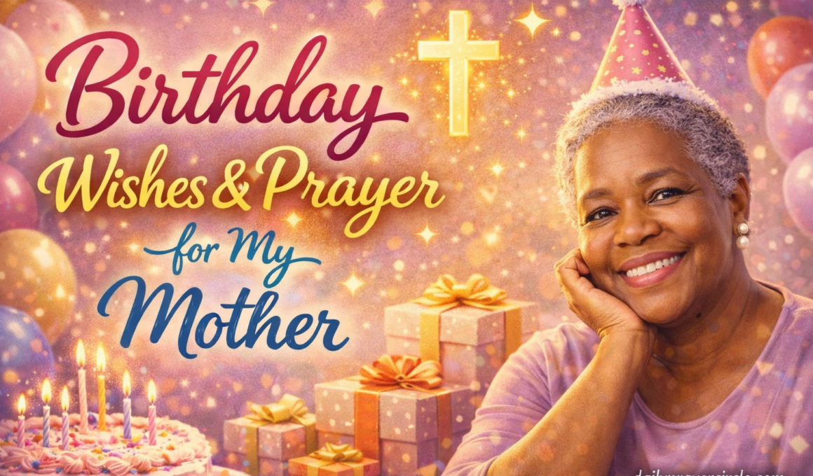 54+ Amazing Birthday Wishes and Prayer for My Mother with Bible Verses 2026