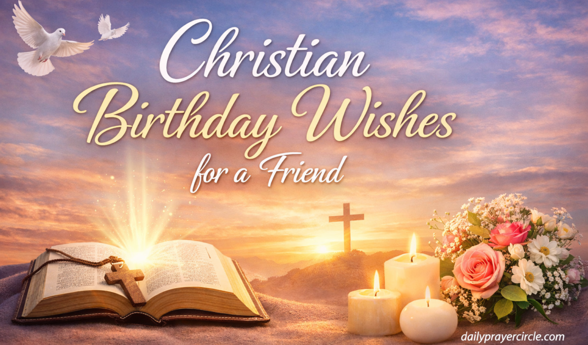 58+ Amazing Christian Birthday Wishes for a Friend with Scriptures 2026