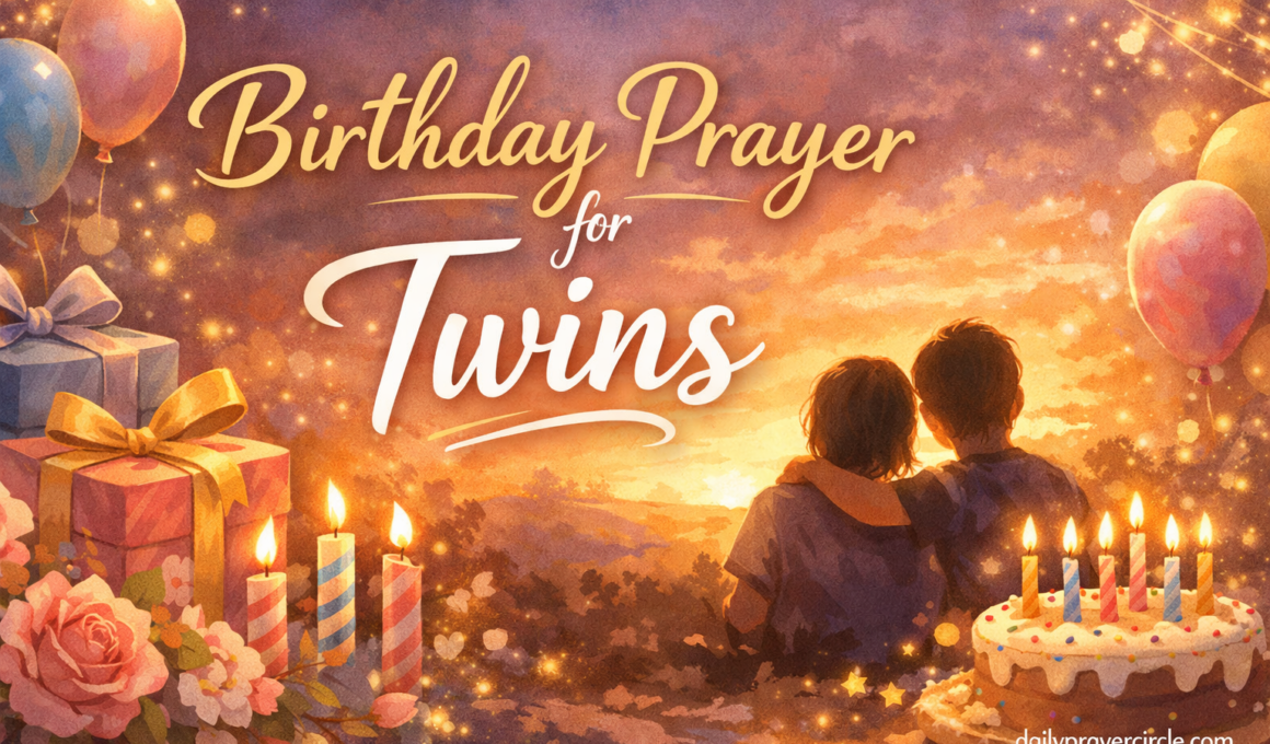 72+ Amazing Birthday Prayer for Twins with Bible Verses 2026