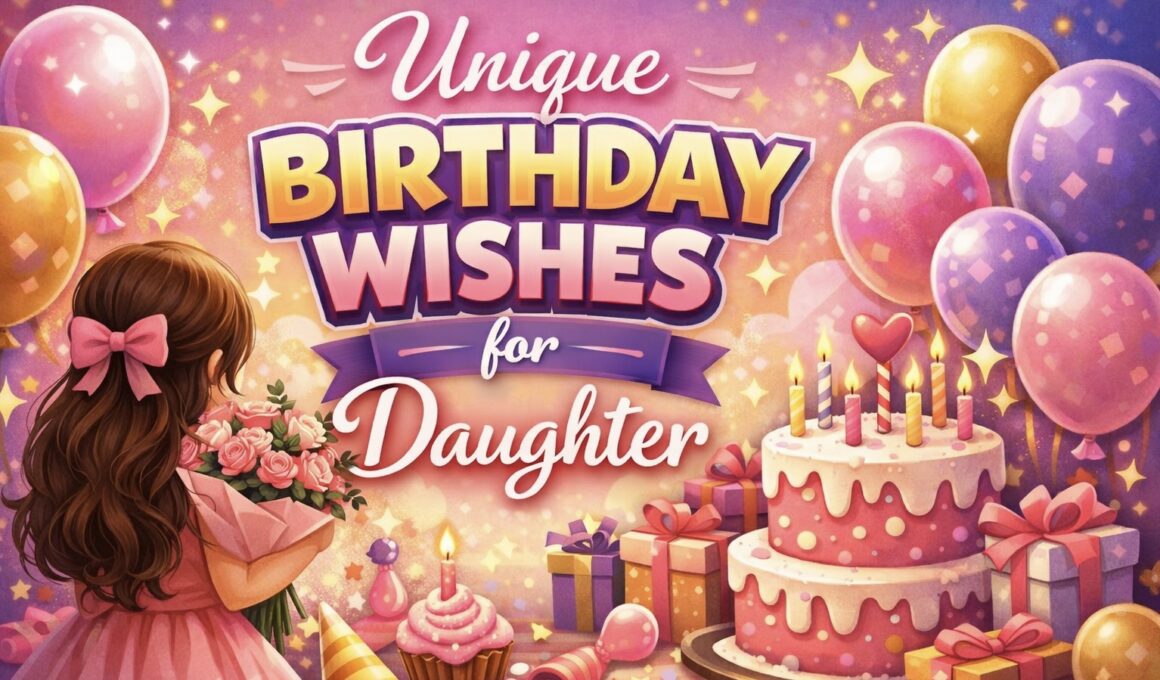 55+ Amazing Unique Birthday Wishes for Daughter with Bible Verses 2026