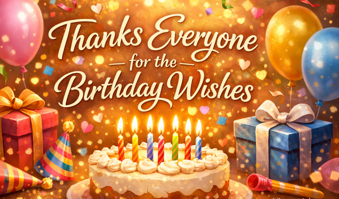50+ Amazing Thanks Everyone for the Birthday Wishes with Bible Verses 2026