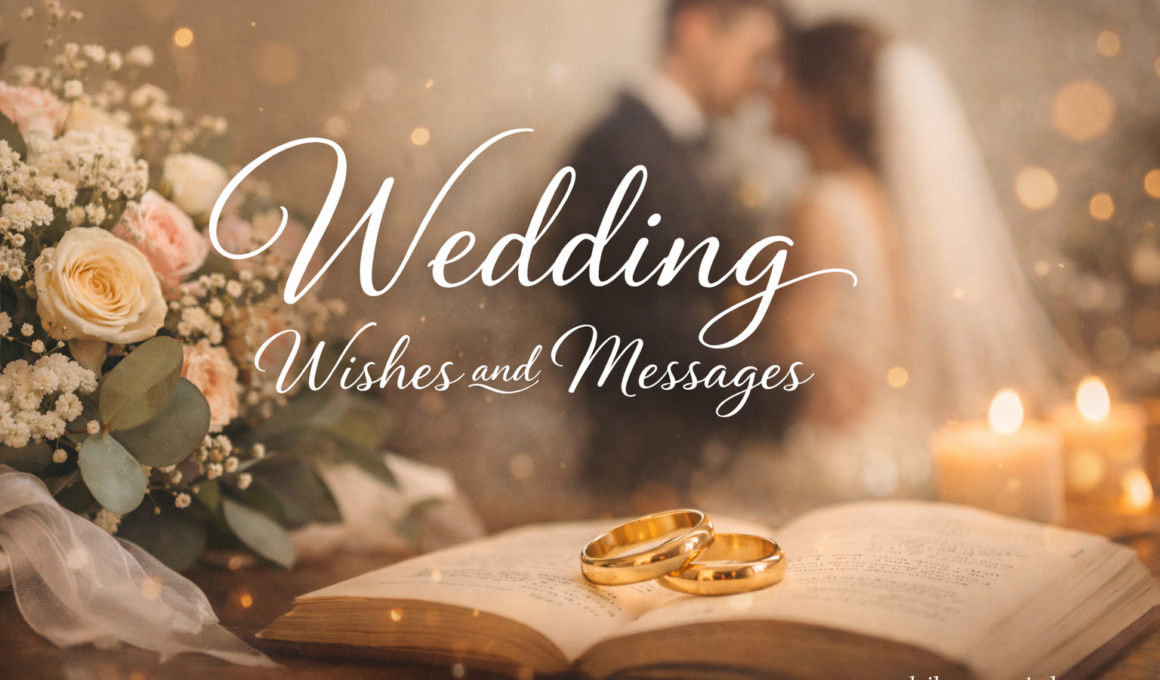 50+ Amazing Wedding Wishes and Messages with Bible Verses 2026