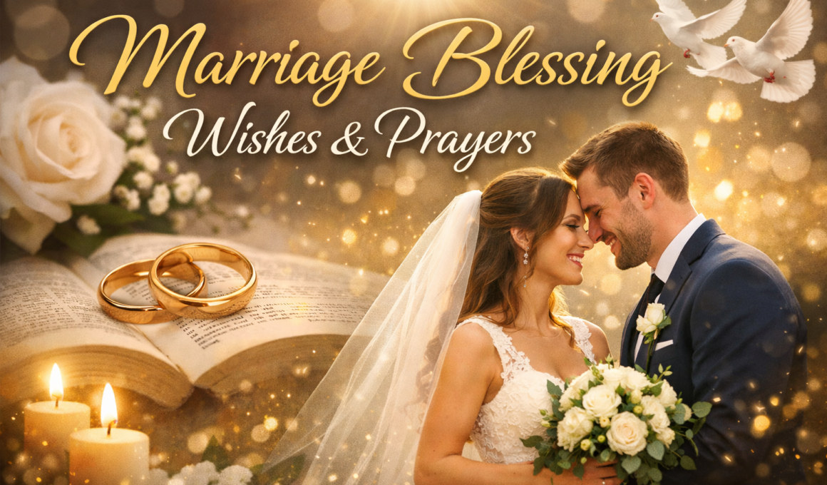 51+ Amazing Marriage Blessing Wishes and Prayers with Bible Verses 2026